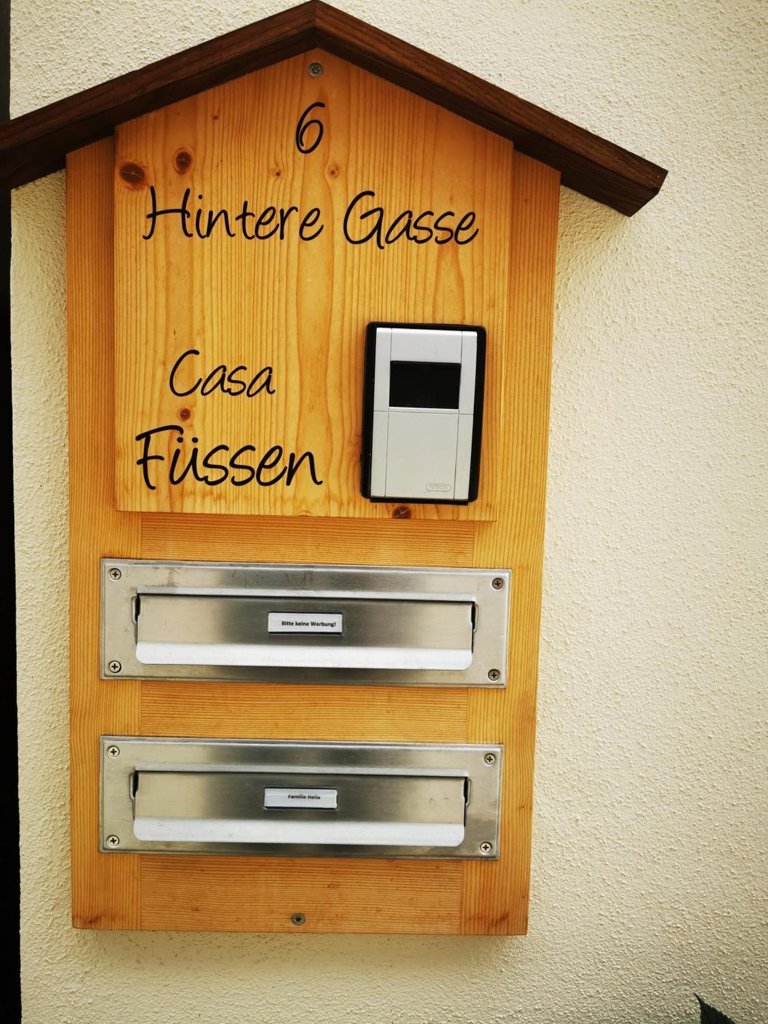Ferienwohnung Casa Fuessen Exterior foto